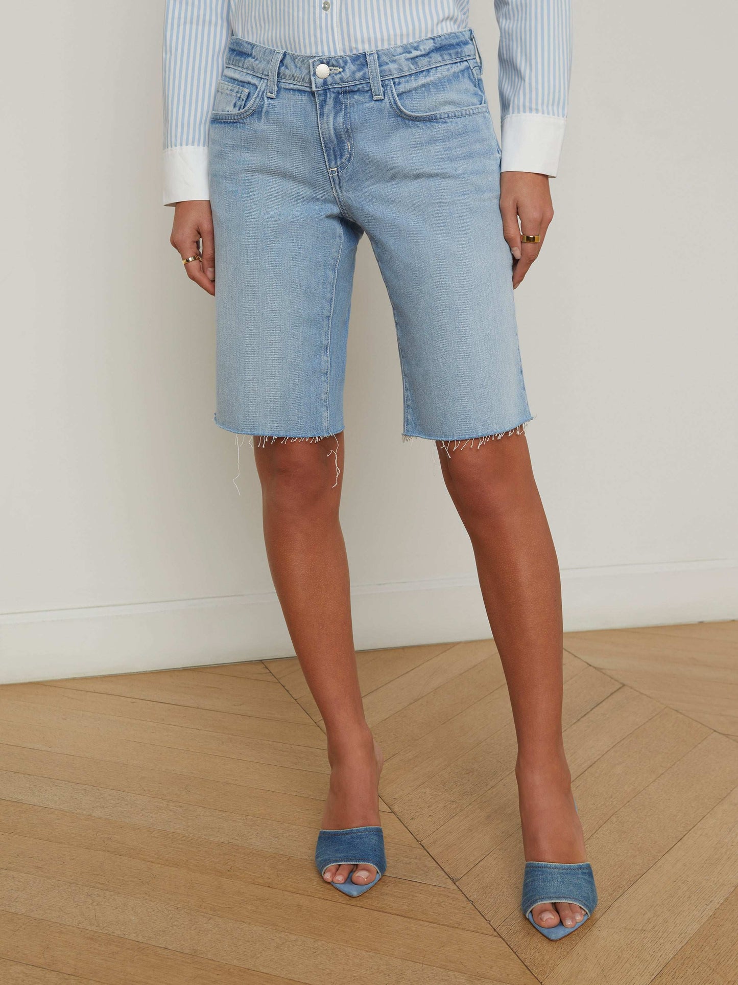 Elise Denim Bermuda Short