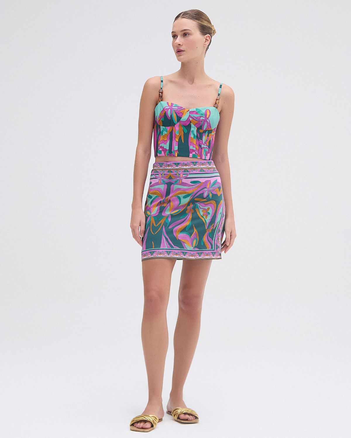 PatBo Aljezur Mini Wrap Skirt