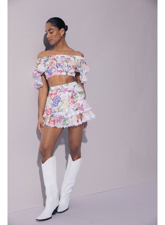 Charo Ruiz Short Skirt Fera