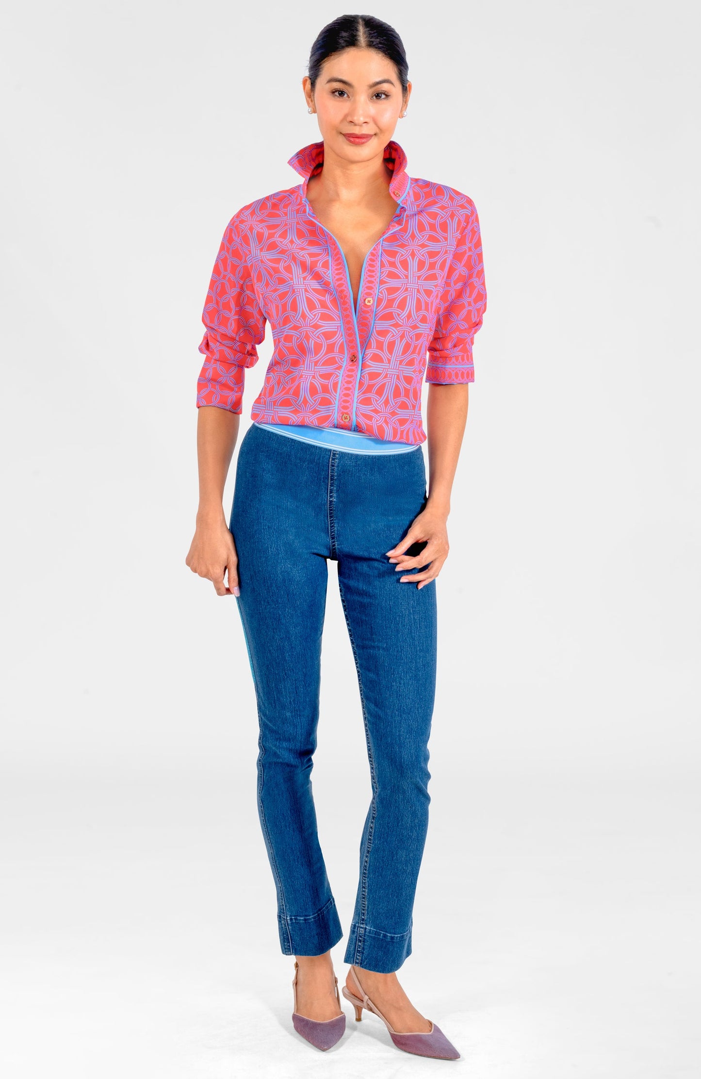 Boyfriend Shirt - Ring Toss