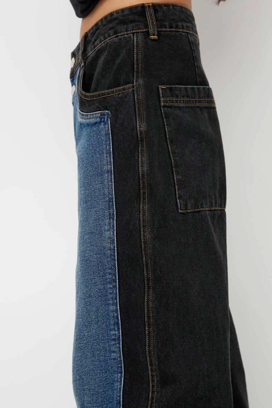 No.6 Mason Jean in Black and Blue