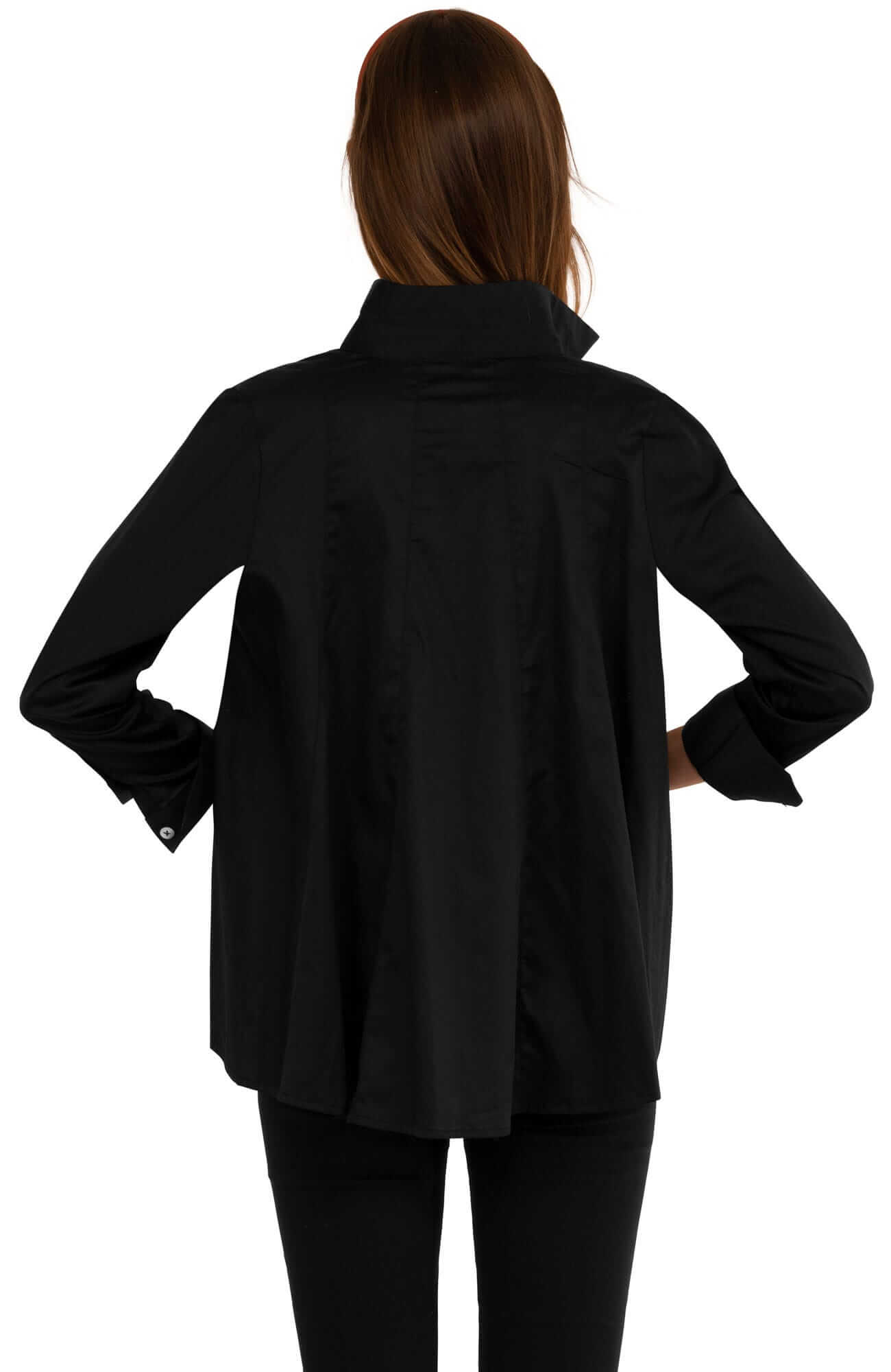 Seamed Cotton Top - Solid