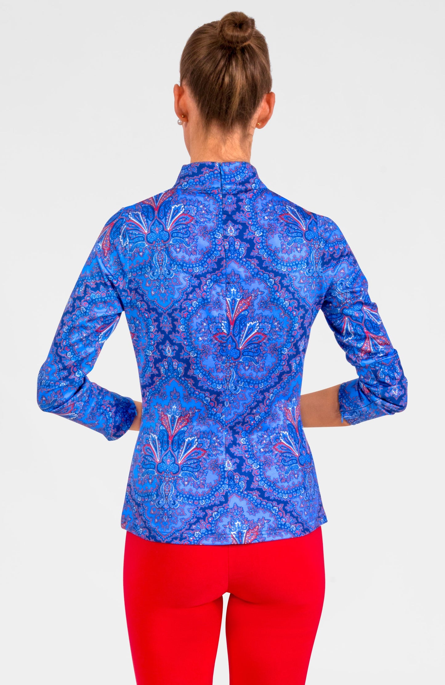 Scorching Hot Top - Passion Paisley